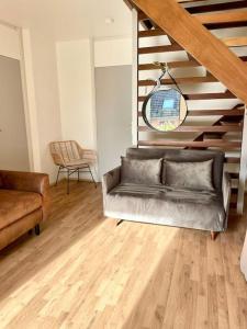 Część wypoczynkowa w obiekcie Vive la vie - maison de famille à Mers proche mer