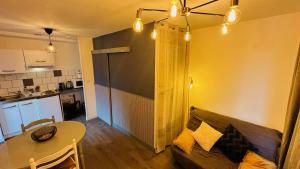 Kuchyň nebo kuchyňský kout v ubytování LA VILLA DEKO - Studio avec parking proche Université et Hôpital