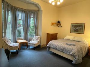 Säng eller sängar i ett rum på Northwest Portland Hostel