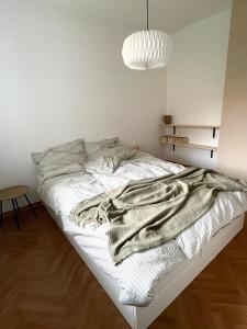Een bed of bedden in een kamer bij urlaub-im-erletal