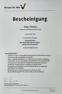 a rejection letter for a resume on a white paper at Ferienwohnung auf dem Kore in Kirkel