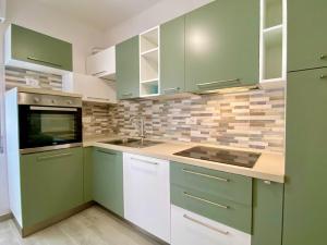 A kitchen or kitchenette at Appartamento Etruria