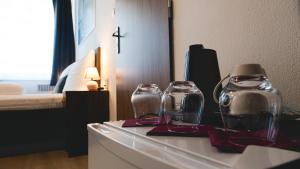 Ένα ή περισσότερα κρεβάτια σε δωμάτιο στο Hotel U Ševce