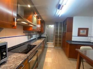 Kuchyň nebo kuchyňský kout v ubytování Bonito Apartamento con wifi y patio