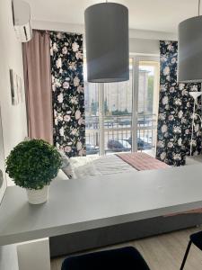 Posteľ alebo postele v izbe v ubytovaní Exclusive Apartments Smolna