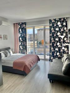 Posteľ alebo postele v izbe v ubytovaní Exclusive Apartments Smolna