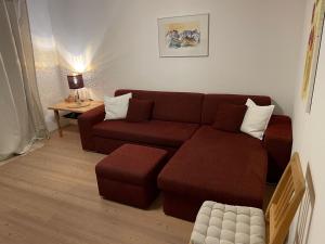 Posezení v ubytování Residenz am Berg
