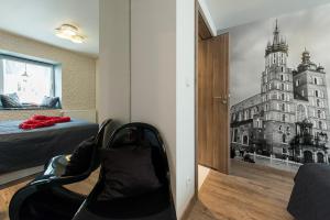 Posedenie v ubytovaní Cozy and Large 62 m2 Apartment with Air Conditioning, Old Town