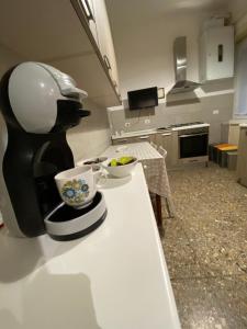 A kitchen or kitchenette at Palazzo Senesi