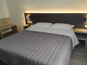 Postel nebo postele na pokoji v ubytování Hotel Friuli
