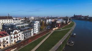Nespecifikovaný výhled na destinaci Krakov nebo výhled na město při pohledu z hotelu
