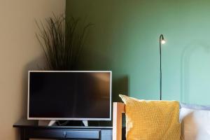 TV a/nebo společenská místnost v ubytování Apartmán u Horynů - Sadová