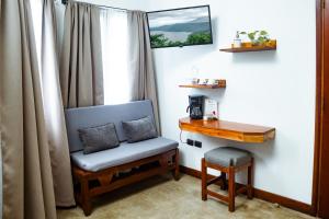 Hotel con Corazón Granada的休息区