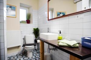 Koupelna v ubytování Apartmán u Horynů - Hýblova + 21 fotografií