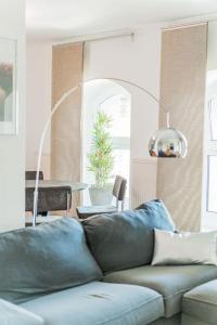 Część wypoczynkowa w obiekcie Spektakuläres Apartment ✩ 7. Stock ✩ kostenlose Parkgarage