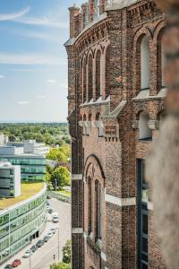 Zdjęcie z galerii obiektu Spektakuläres Apartment ✩ 7. Stock ✩ kostenlose Parkgarage w Wiedniu
