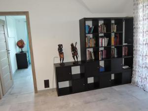 Biblioteka w domu wakacyjnym