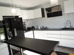 Kuchnia lub aneks kuchenny w obiekcie Modern holiday homes for 8 people with the pool