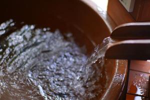 Imagine din galeria proprietății Fuji Fumoto Forest Hotspring ふもとの森温泉 în Fujikawaguchiko