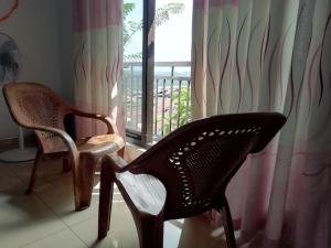 Rõdu või terrass majutusasutuses Dreamscape home stay