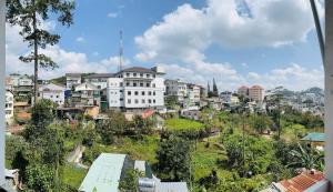 un gruppo di edifici su una collina in una città di My Dream Hotel a Da Lat