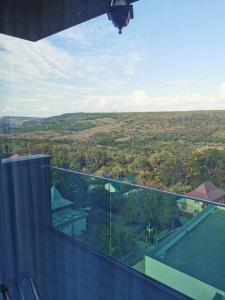 a view from the balcony of a house at Apartament incantator Iasi Copou in Iaşi