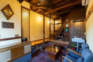 Posezení v ubytování Bamba Hotel Tokyo-Private Townhouse-