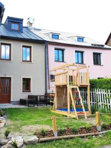 Herní místnost nebo prostor pro děti v ubytování Apartmány U Muzea