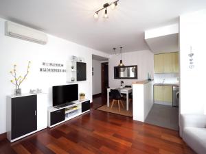 Kjøkken eller kjøkkenkrok på Apartamento Monte Perdido