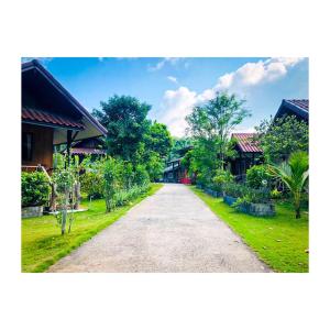 Zahrada ubytování Bann Klong Jao Homestay