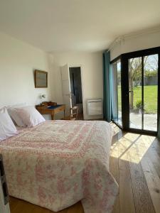 Postel nebo postele na pokoji v ubytování Brise du Large - Maison d'Ault