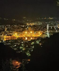 Een luchtfoto van Villa Patrizia