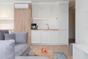 Kuchyňa alebo kuchynka v ubytovaní Wyspa Solna Kołobrzeg by Renters Prestige