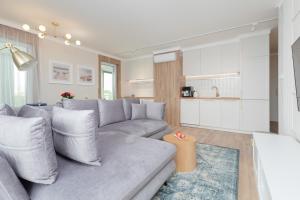 Kuchyňa alebo kuchynka v ubytovaní Wyspa Solna Kołobrzeg by Renters Prestige