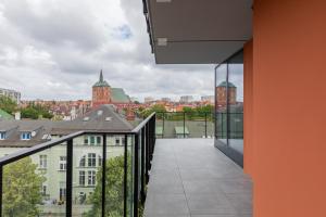 Balkón alebo terasa v ubytovaní Wyspa Solna Kołobrzeg by Renters Prestige
