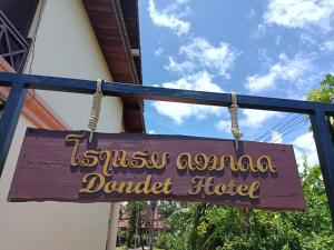 Certifikát, hodnocení, plakát nebo jiný dokument vystavený v ubytování Don Det Hotel