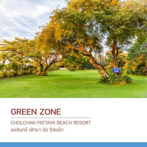 a picture of a golf course with a tree at Cholchan Pattaya Beach Resort - SHA Extra Plus in Na Kluea