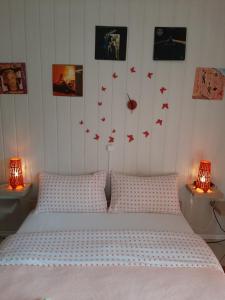 Posteľ alebo postele v izbe v ubytovaní Studio Apartments Fancy 2