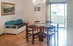 A seating area at 2 Bedroom Lovely Apartment In Bibione