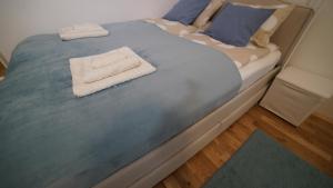 Posteľ alebo postele v izbe v ubytovaní MALIXA - Apartment in the heart of Vienna next to Metro