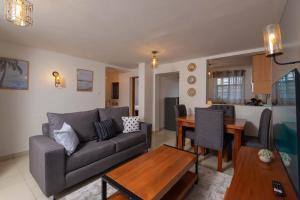 Posezení v ubytování Athi Luxury Suites