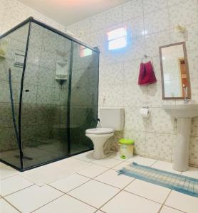 Vila das Estrelas - Guesthouse的一间浴室
