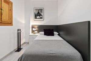 Postel nebo postele na pokoji v ubytování Amplio y luminoso apartamento en 1 línea playa