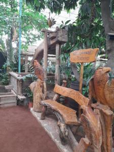 Zahrada ubytování Tenerife Homestay