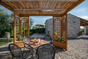 Rõdu või terrass majutusasutuses Borgo Monachella