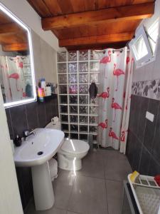 Kúpeľňa v ubytovaní Flamingo Suite with terrace and private bath by Flamingo House + 26 fotografií