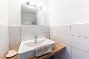 Łazienka w obiekcie Appartements DAS RETTENBACHER