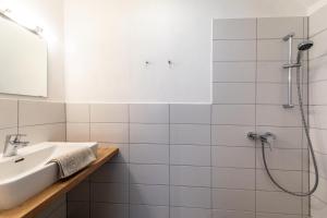 Łazienka w obiekcie Appartements DAS RETTENBACHER