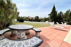 A garden outside Villa Scenic with Private Pool - Sleeps 8