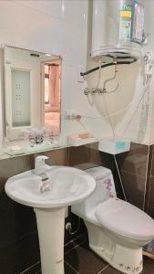 Koupelna v ubytování Sanli B&B